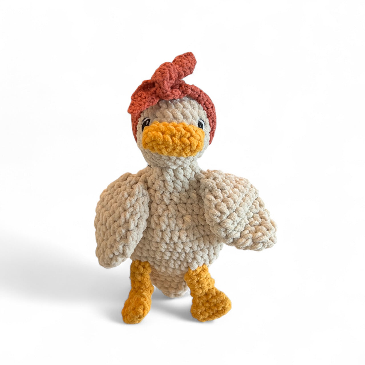 Duck Girl Crochet Snuggler - Sally