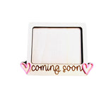 Ultrasound Frame - 2 Hearts Coming Soon