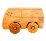 Wooden Car - Retro Van