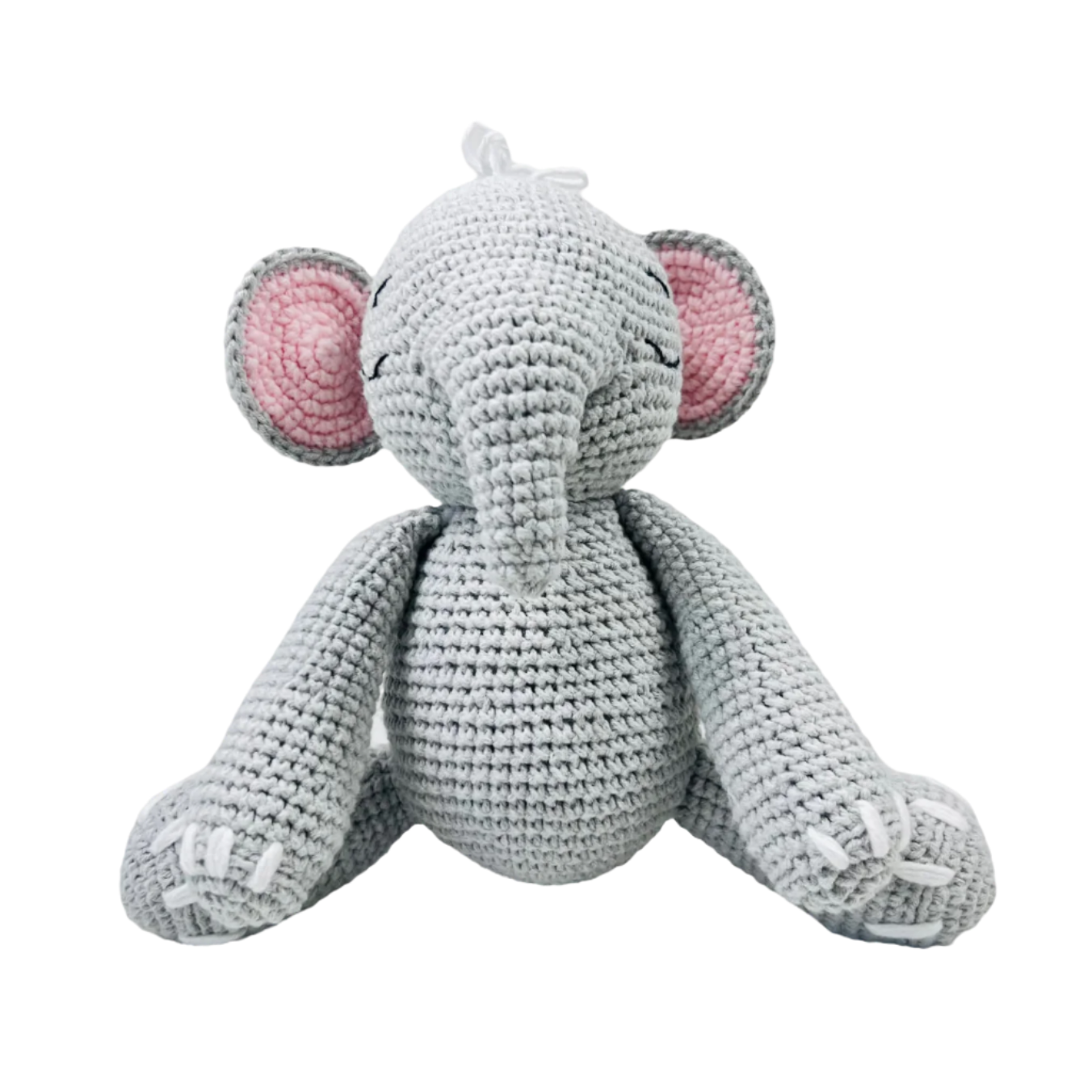 Elephant Crocheted Doll - Ellie