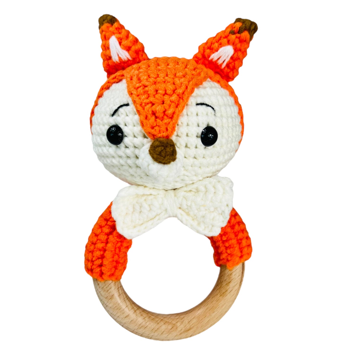 Baby Rattle - Fox