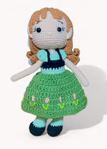 Spring Garden Princess Crochet Doll