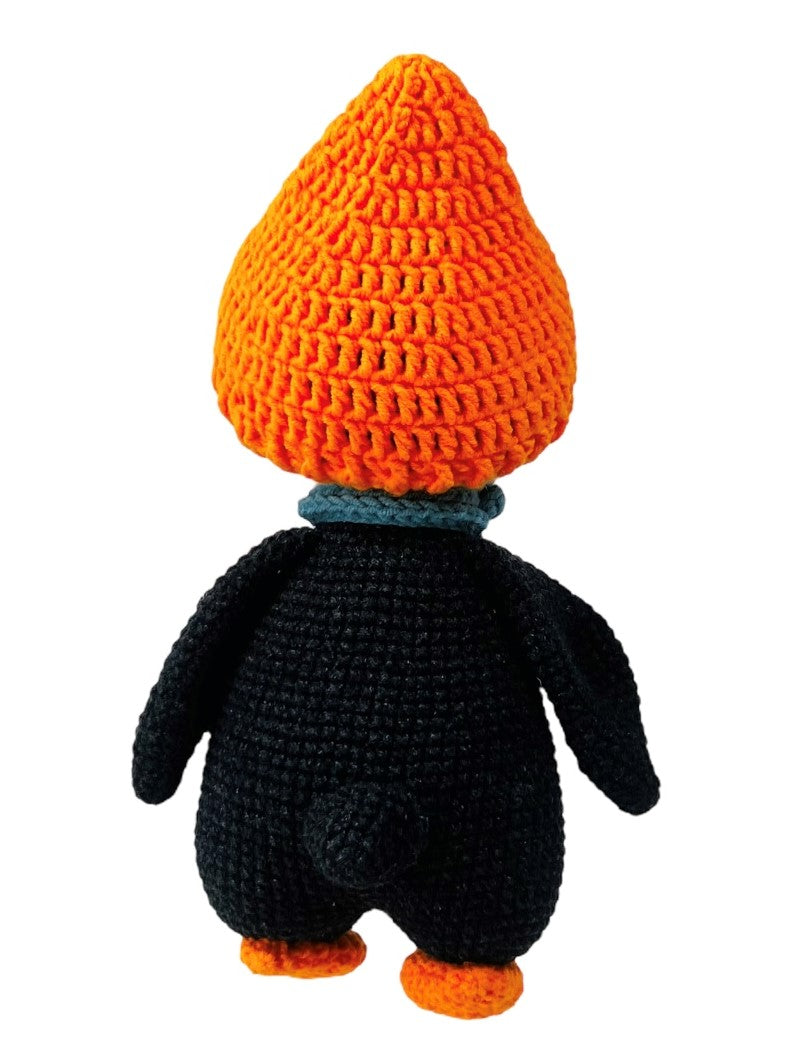 Crocheted Animal Doll - Percy, the Penguin