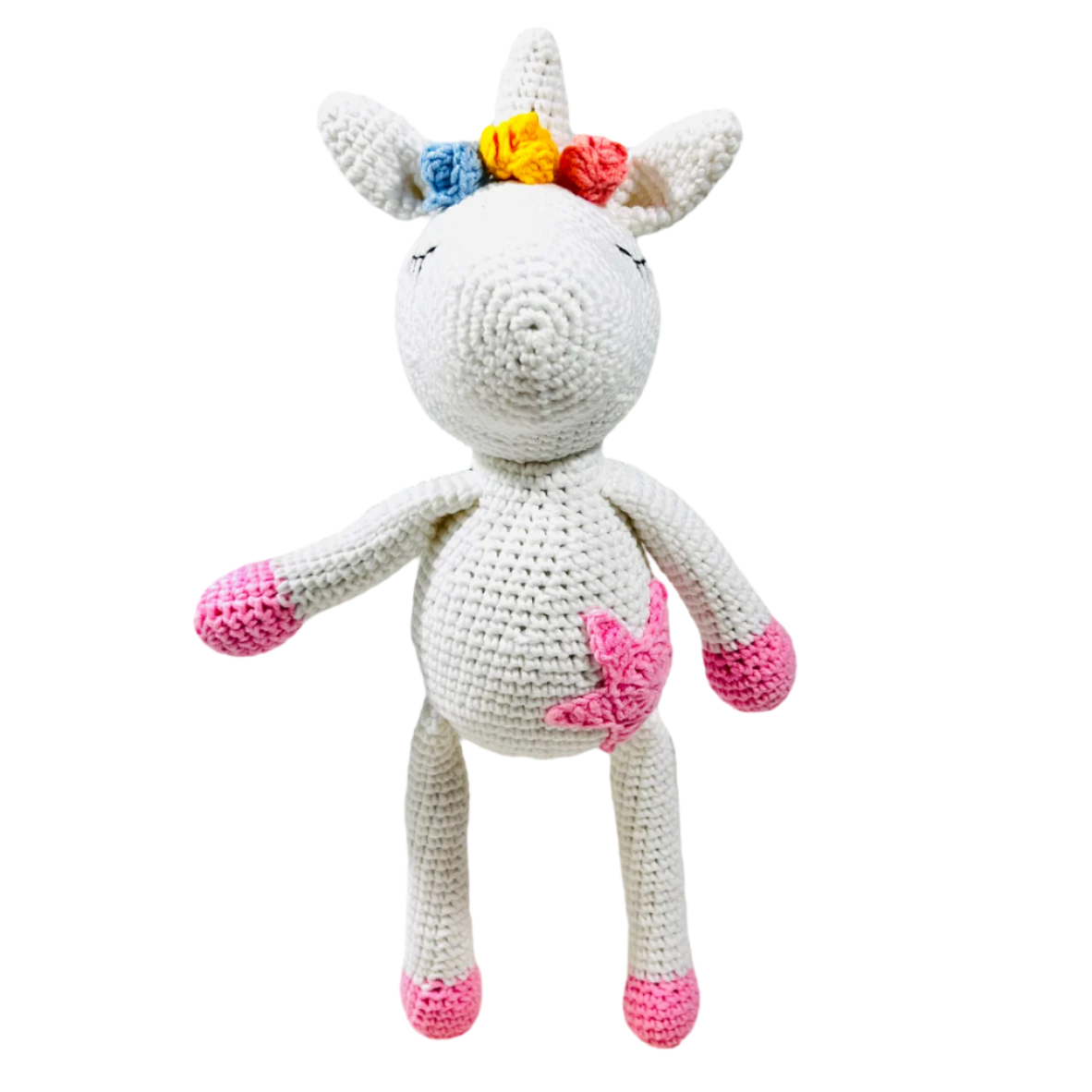 Unicorn Crochet Doll - Iris