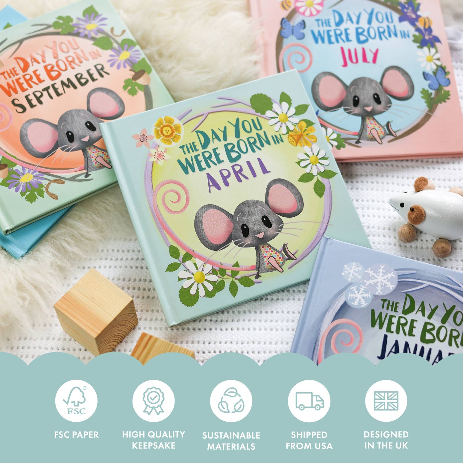The Day You Were Born - Baby Memory Book