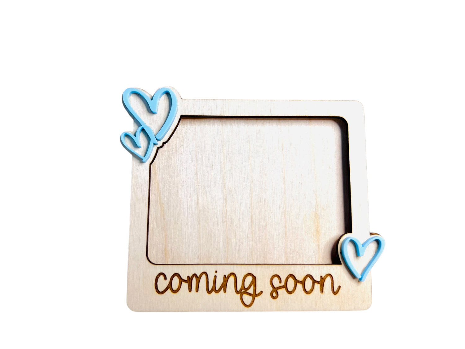 Ultrasound Frame - 3 Hearts Coming Soon