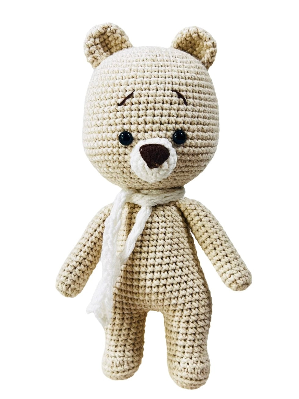 Crocheted Animal Doll - Bowie, the Bear