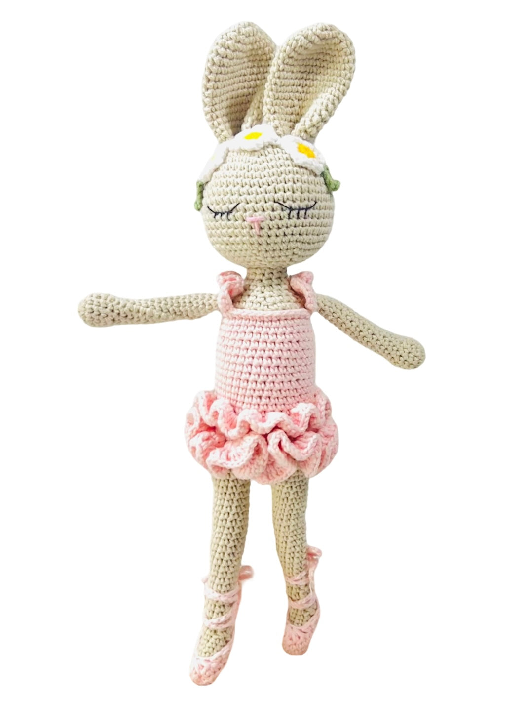 Bunny Crocheted Doll - Sophia, the Ballerina