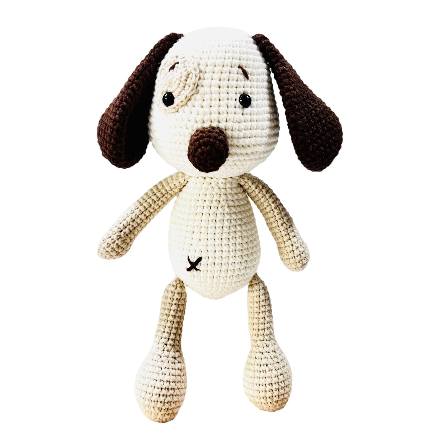 Crocheted Animal Doll - Pedro, the Puppy