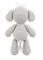 Ellie elephant crochet doll back view