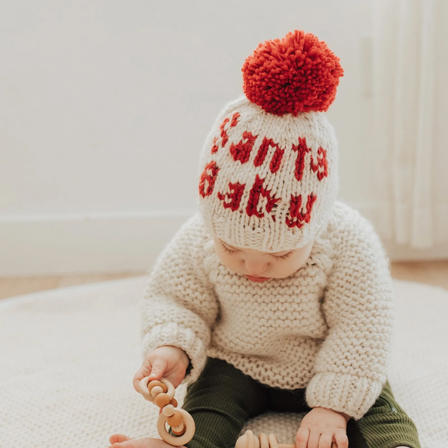 Huggalugs - Baby Santa Hat