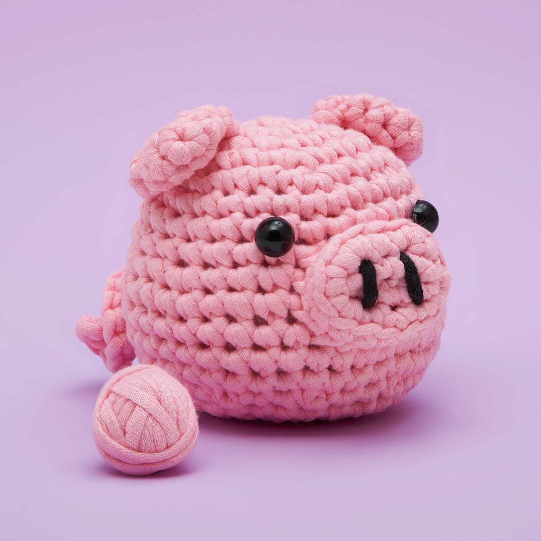 Pig - Beginner Crochet Kit