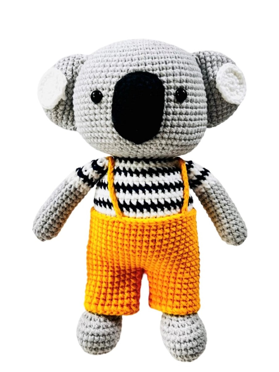 Crocheted Animal Doll - Moon, the Koala