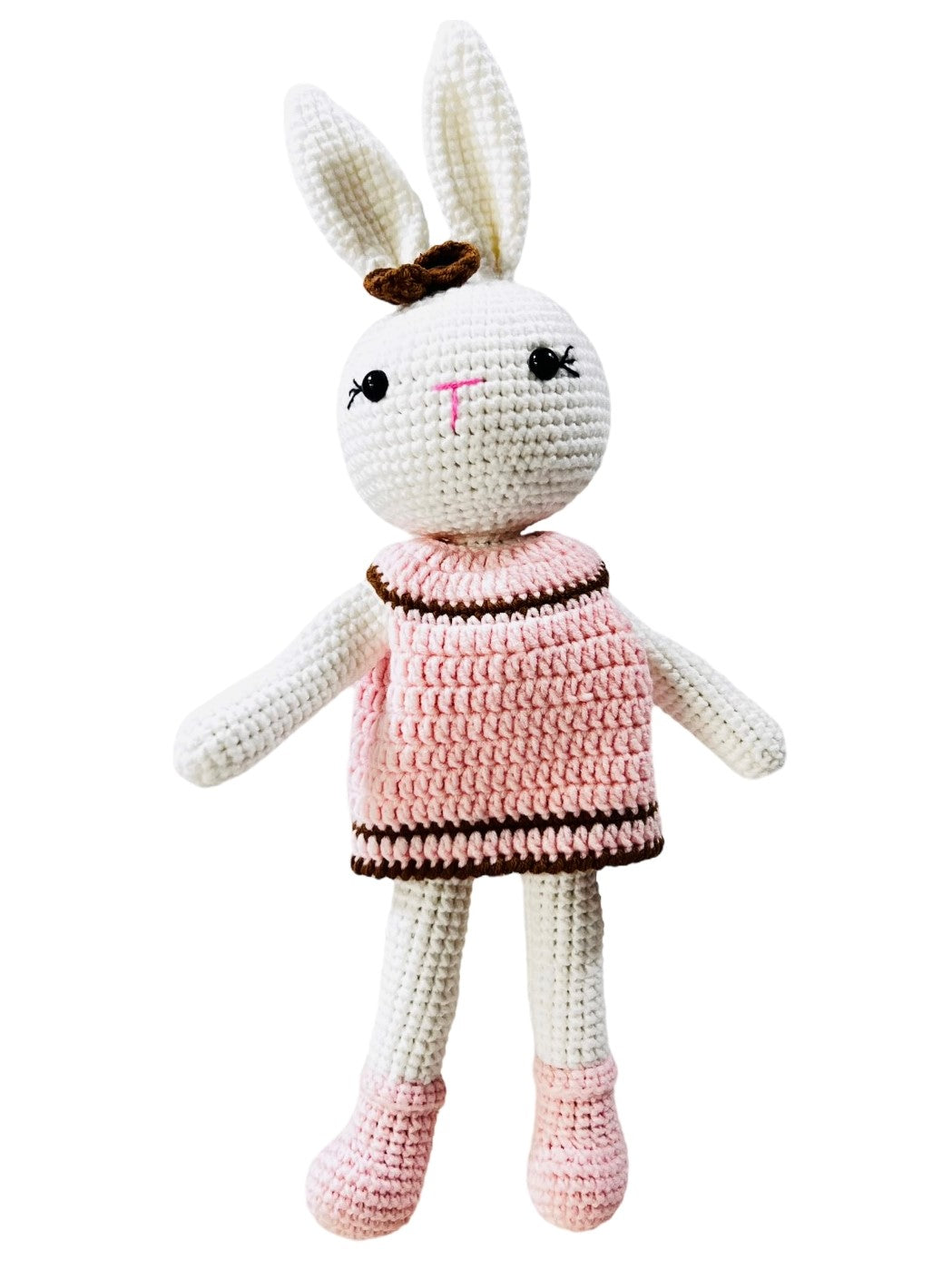 Crocheted Animal Doll - Baby, the Bunny
