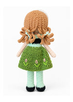 Spring Garden Princess crochet doll back view