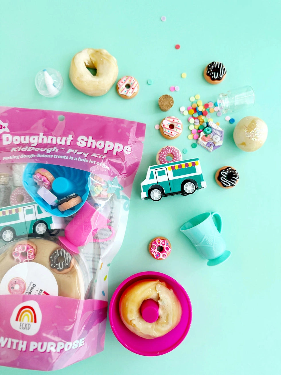 Doughnut Shoppe Kiddough Play Kit