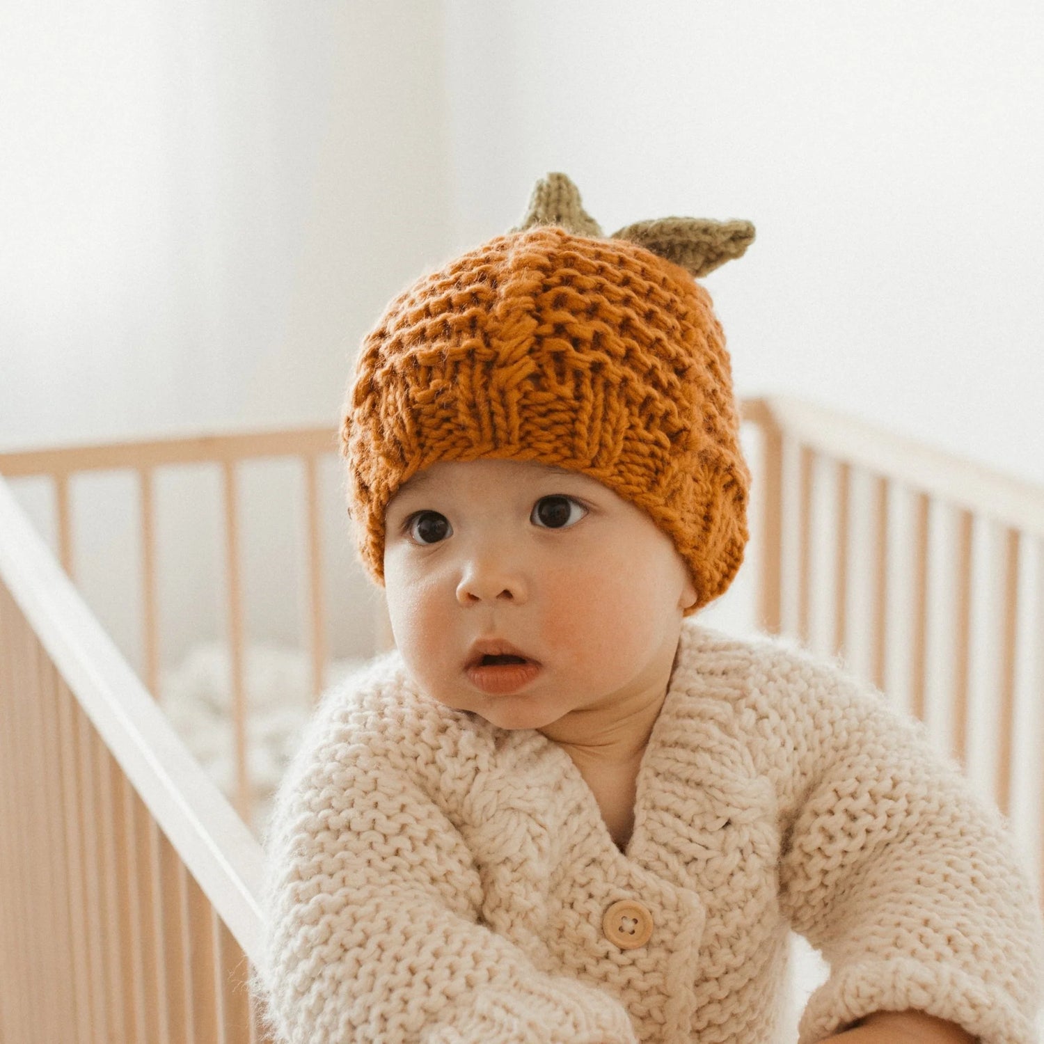 Huggalugs - Great Pumpkin Beanie Hat