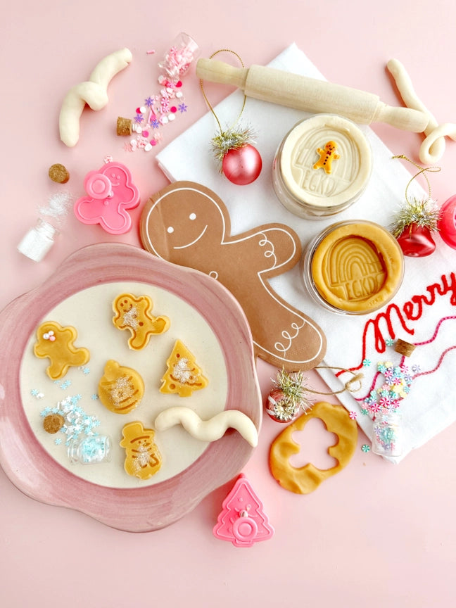 Holiday Cookie Kiddough Play Kit