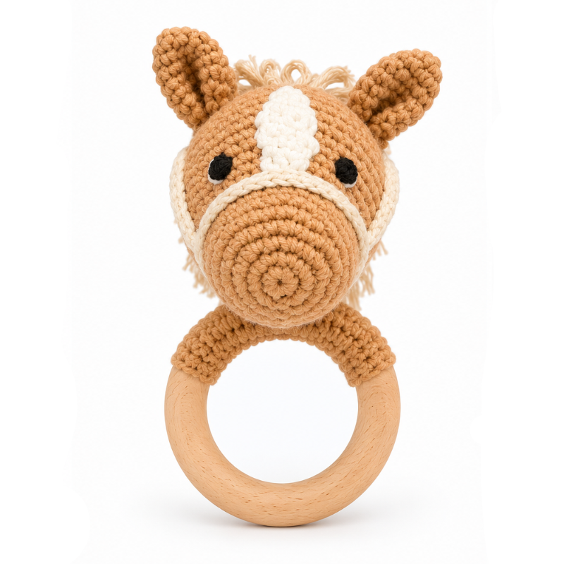 Horse Baby Rattle