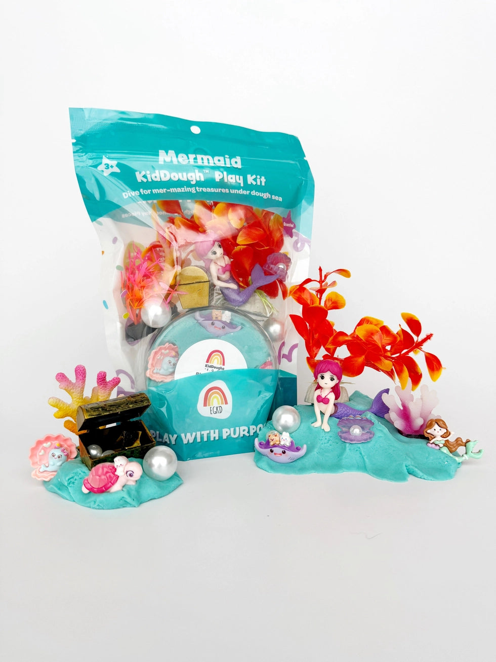 Mermaid Kiddough Play Kit