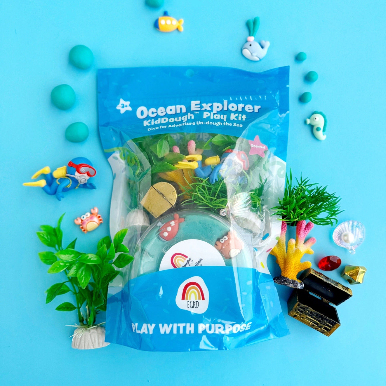 Ocean Explorer Kiddough Play Kit